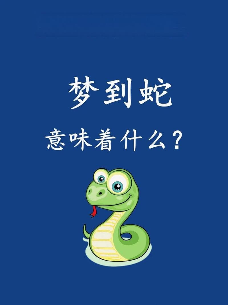 “梦见蛇有何寓意？”