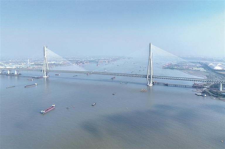 护航大国工程丨助力常泰长江大桥建设
