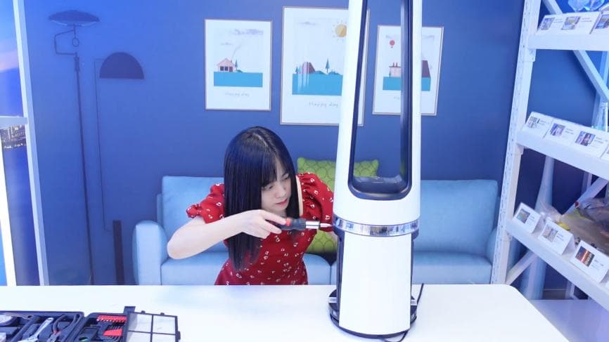 流体力学揭秘：无叶风扇空气放大的秘密