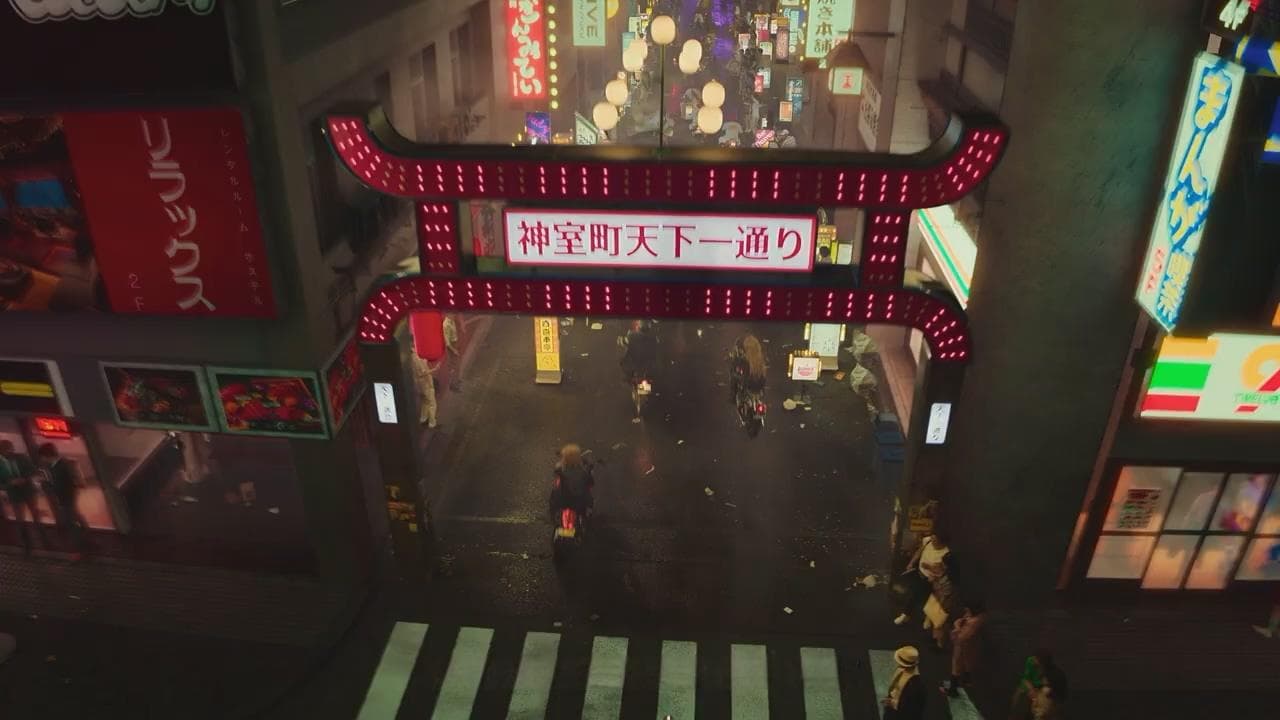 《如龙》真人剧花絮曝光：神室町场景完美还原