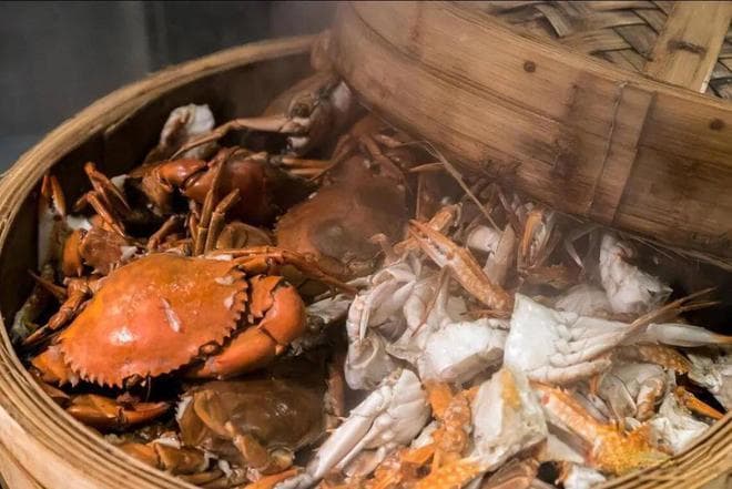 热水蒸、15分钟：蒸螃蟹的黄金法则