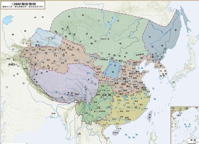 三国鼎立，你猜猜是哪三国？