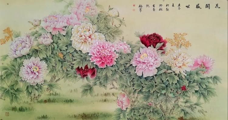 菏泽市巨野县：多维度构塑工笔牡丹画文化价值