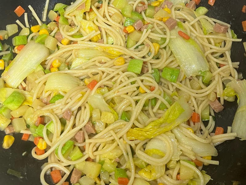 咖喱意面（多蔬菜）