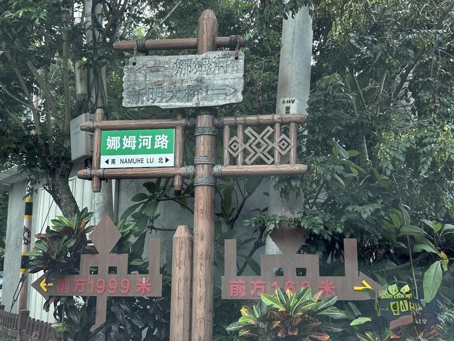 东方市江边乡娜姆河路：自然与生态的和谐乐章