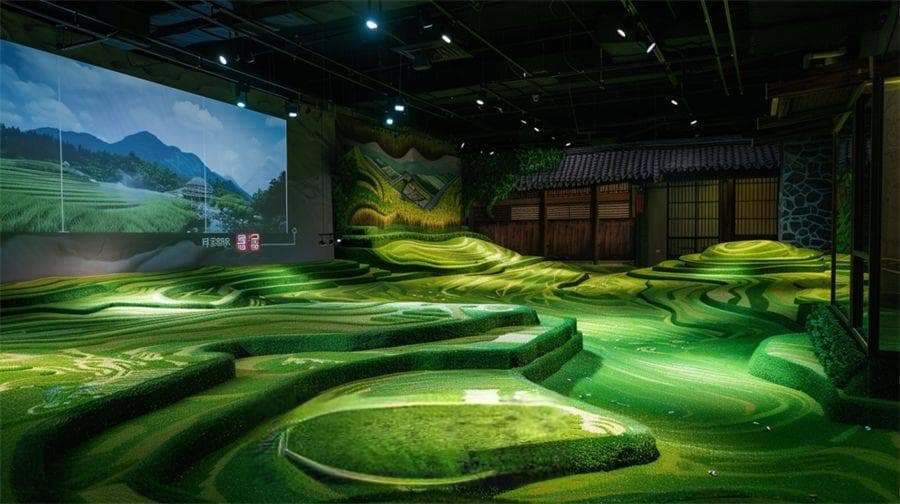 国家生态湿地生物多样性体验馆，多媒体梯田生态系统展厅设计方案