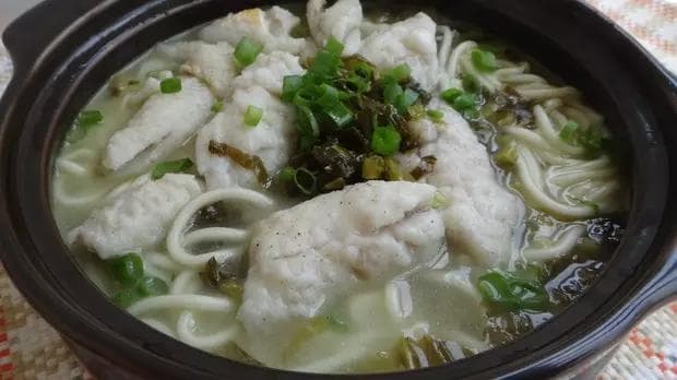 雪菜黄鱼面