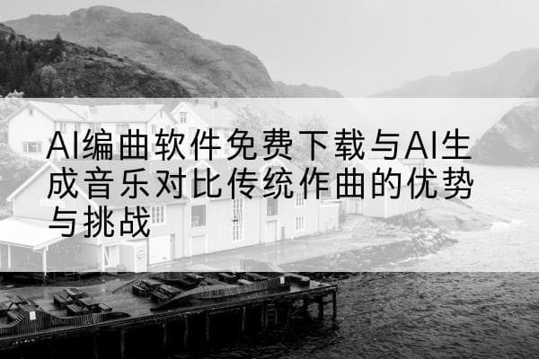 AI编曲软件免费下载与AI生成音乐对比传统作曲的优势与挑战