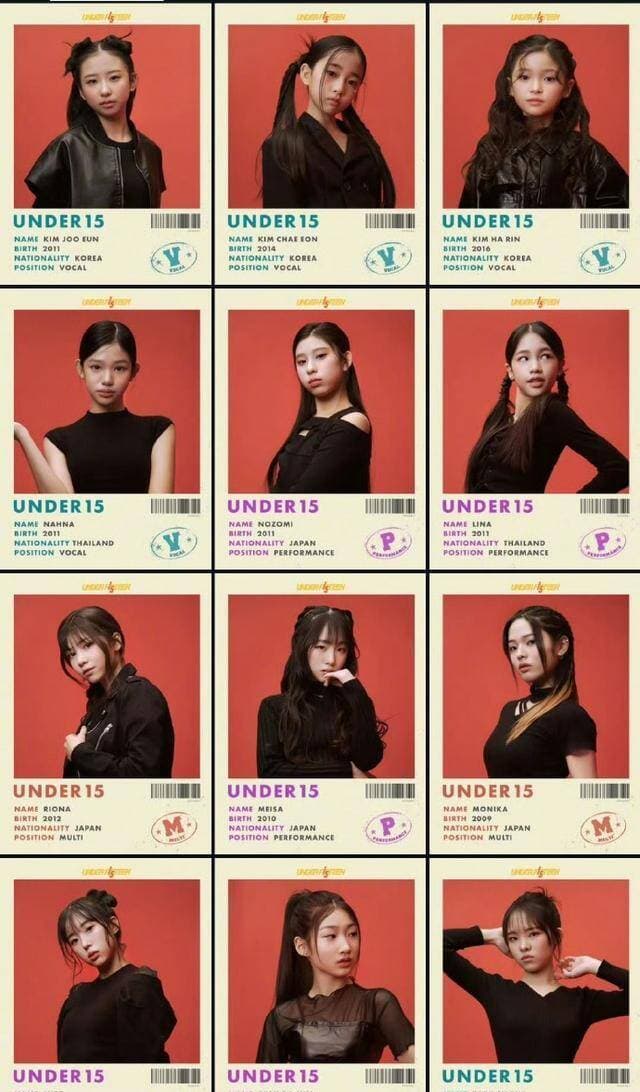 韩国举办3至15岁女团选秀海报公开，最小的仅9岁，引起轰动！