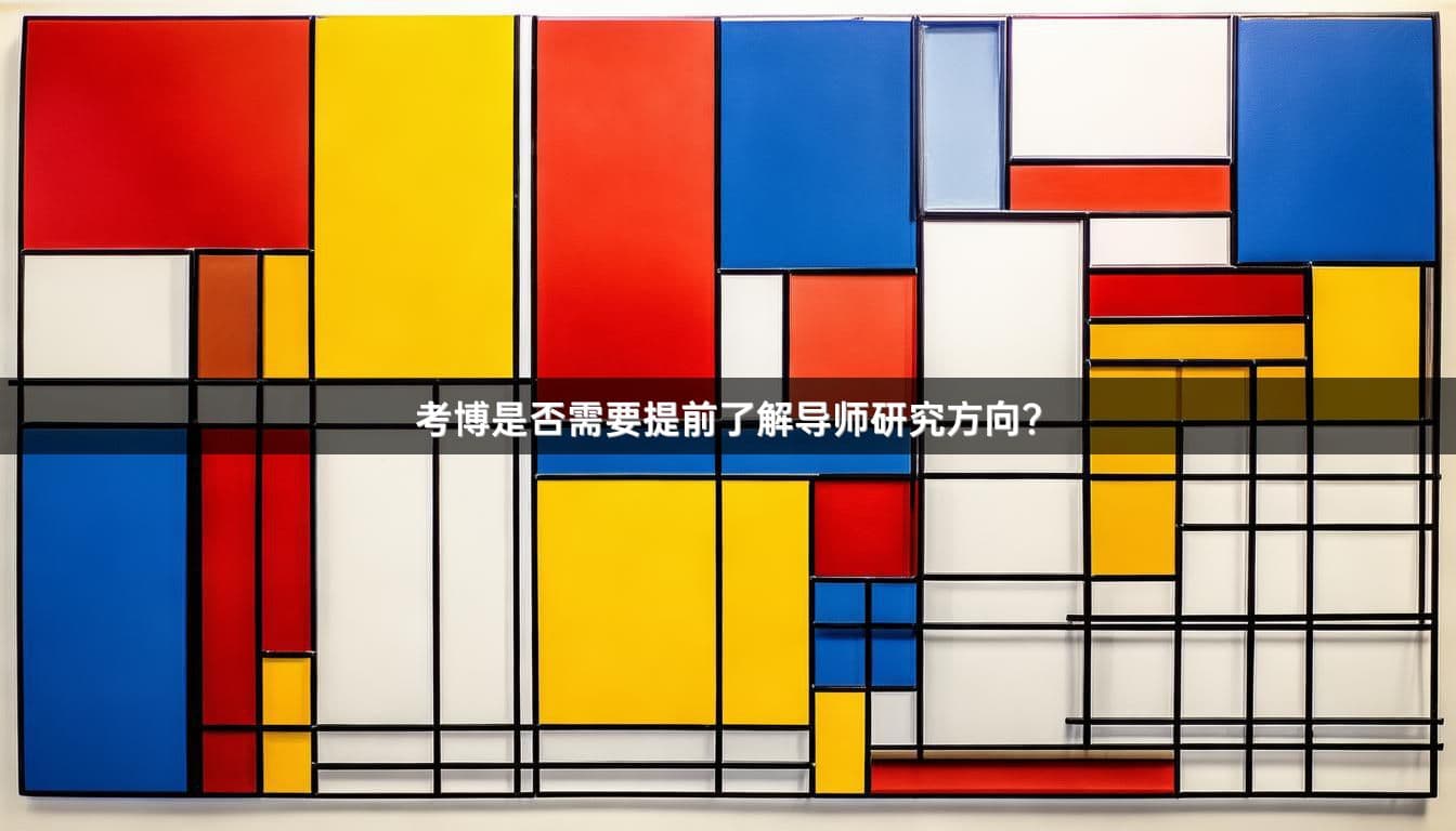 考博是否需要提前了解导师研究方向？