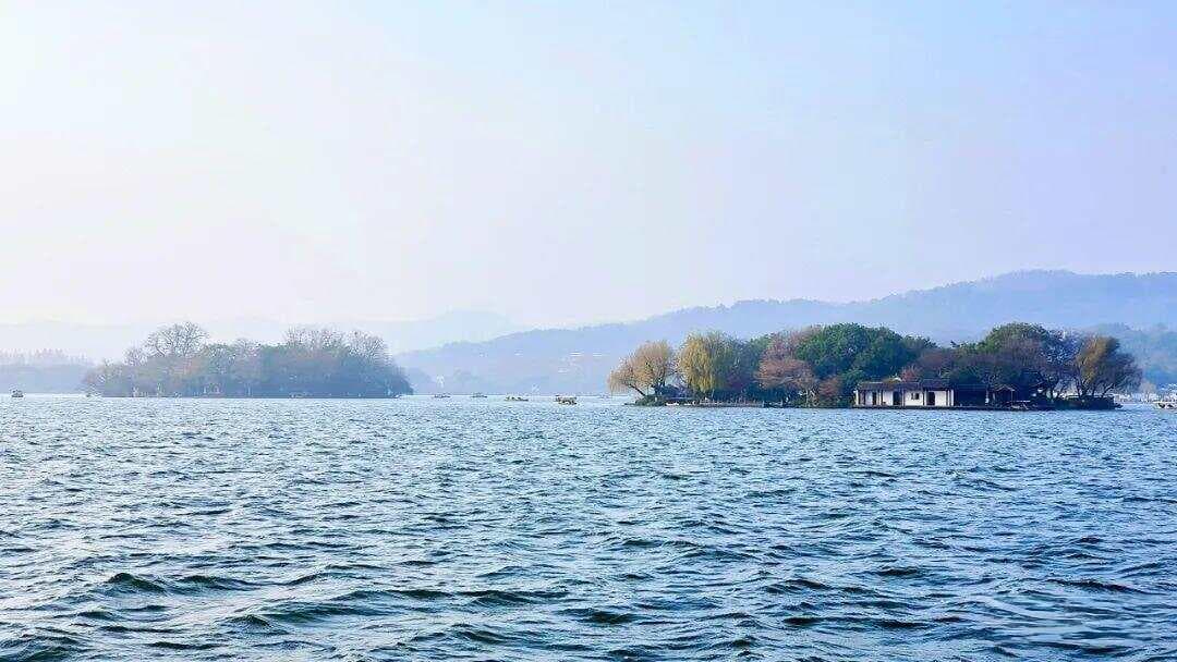 三潭印月，杭州西湖第一胜境