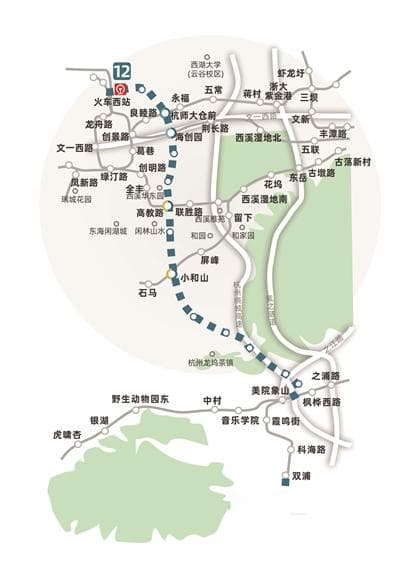 杭州地铁12号线开建：全长26公里设15站，将成城西南北交通大动脉