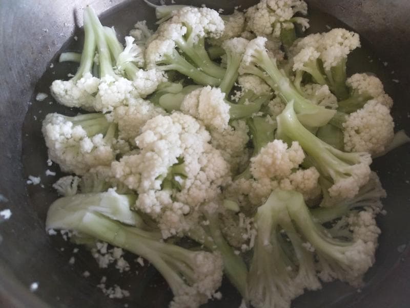 适合减肥的清炒菜花（少油少盐）