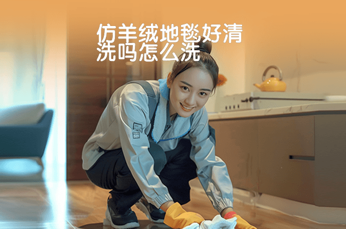 仿羊绒地毯好清洗吗怎么洗