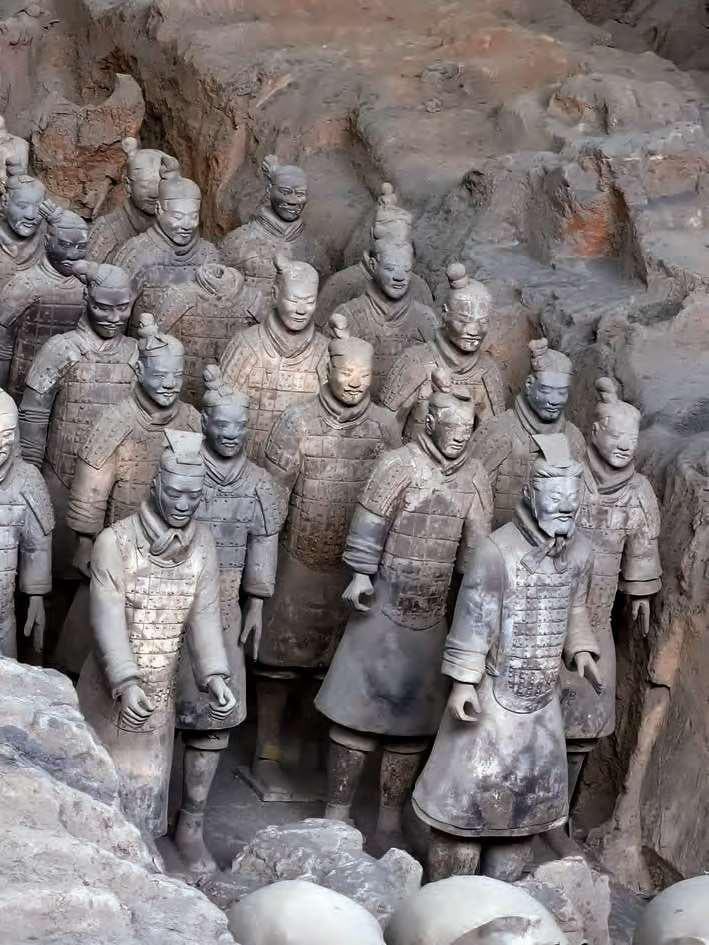 秦俑修复专家揭秘秦军甲胄：皮甲可能性最大