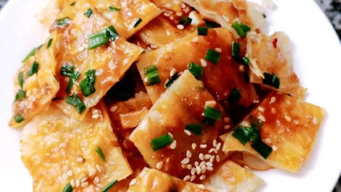 自制低卡手抓饼酱香饼（新手必学）