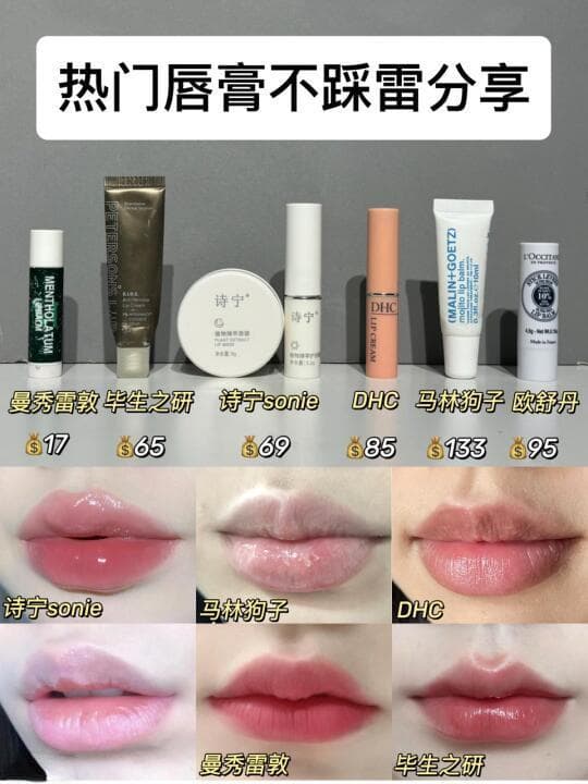 选择适合自己的润唇膏：成分详解与使用体验全分析