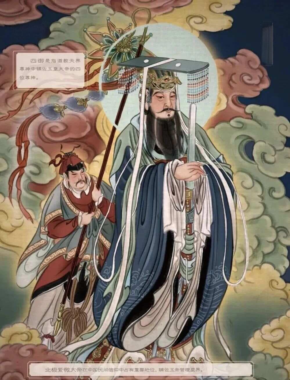道教四御：主宰天地秩序的四位尊神