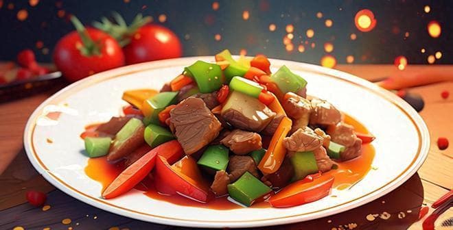湖南小镇上的小炒黄牛肉：一道传统名菜的现代演绎