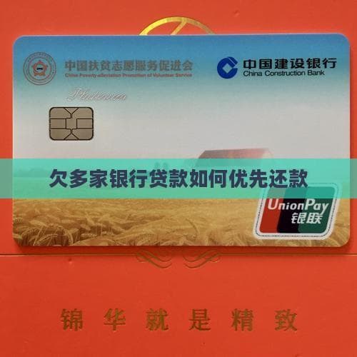 欠多家银行贷款如何优先还款