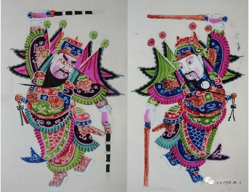 绵竹木版年画：中国木版年画四大家之一