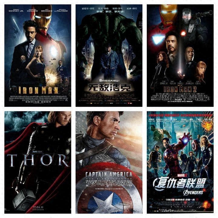 漫威电影宇宙（MCU）大盘点：第一到第五阶段54部影视