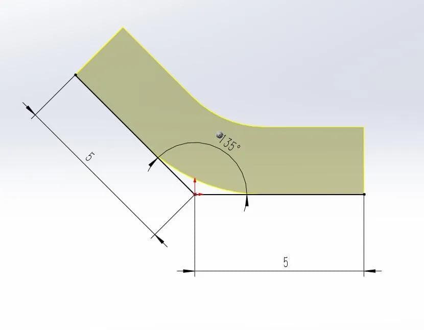 SolidWorks：钣金的折弯系数、K因子、折弯扣除