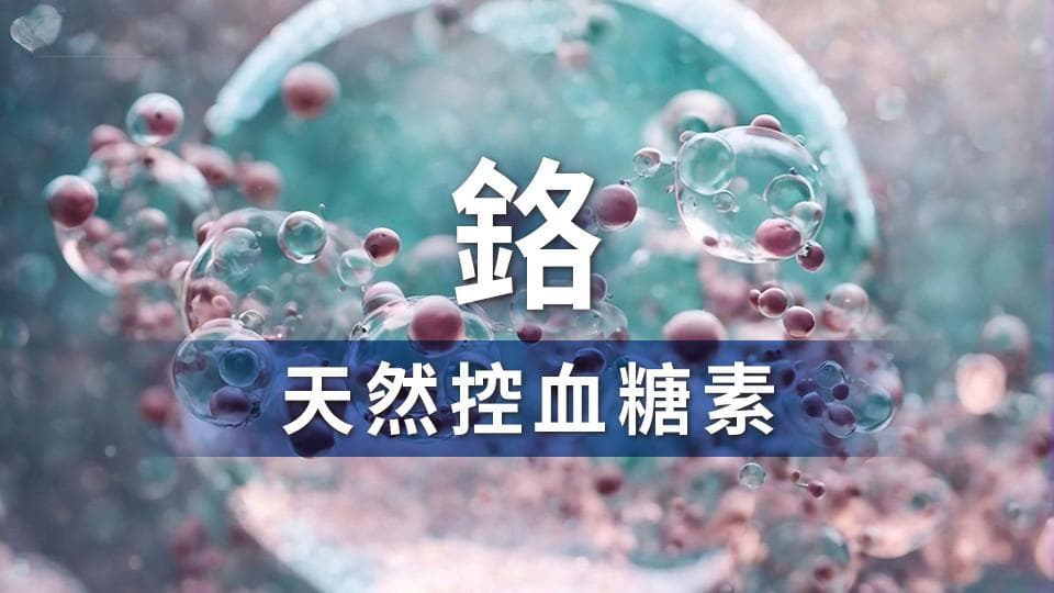 「鉻」改善糖尿病、肥胖症？最全功效、攝取量與推薦食物完整解析
