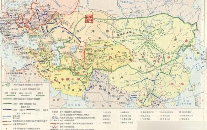 1240年，蒙古大军用时4天攻下基辅，放火烧城，最后全城仅剩200户