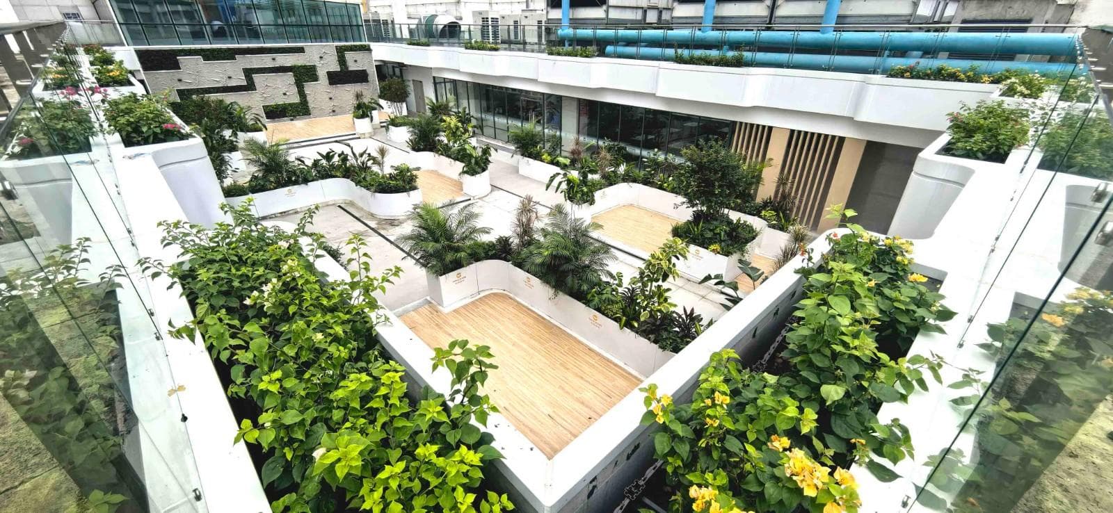 花箱绿植造景：打造自然和谐的生态景观