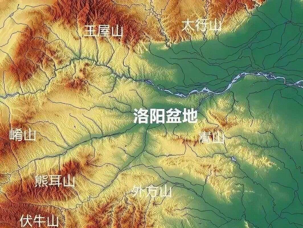 洛阳盆地：从地质运动到十三朝古都，文明的前世今生