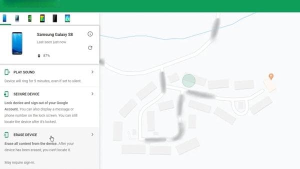 如何在 Android 手机锁定时将其恢复出厂设置
