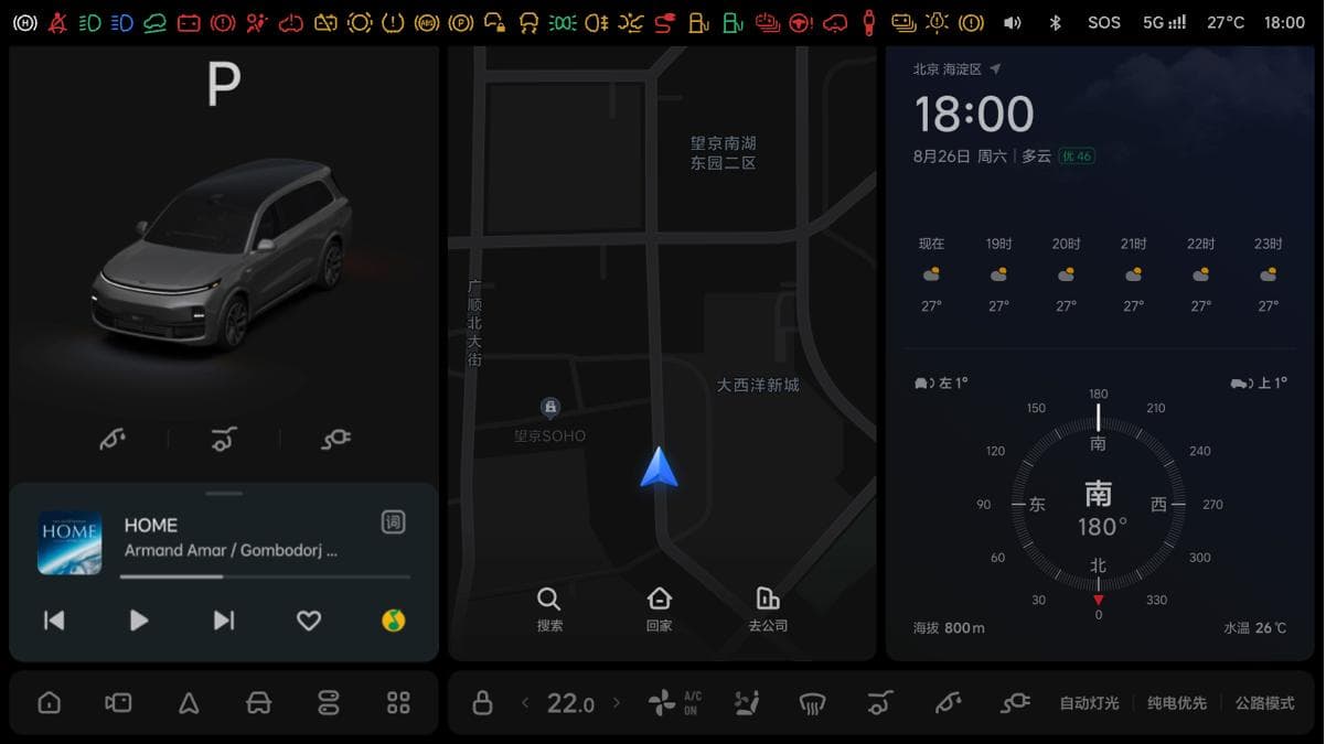 警告灯和指示灯