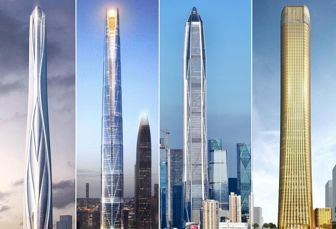 深圳九大摩天楼，构建世界级城市天际线
