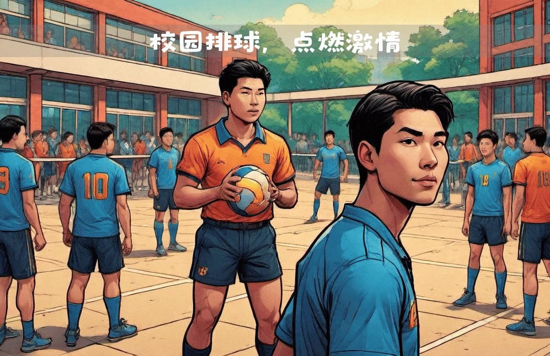 校园排球：通过比赛点燃学生的体育激情