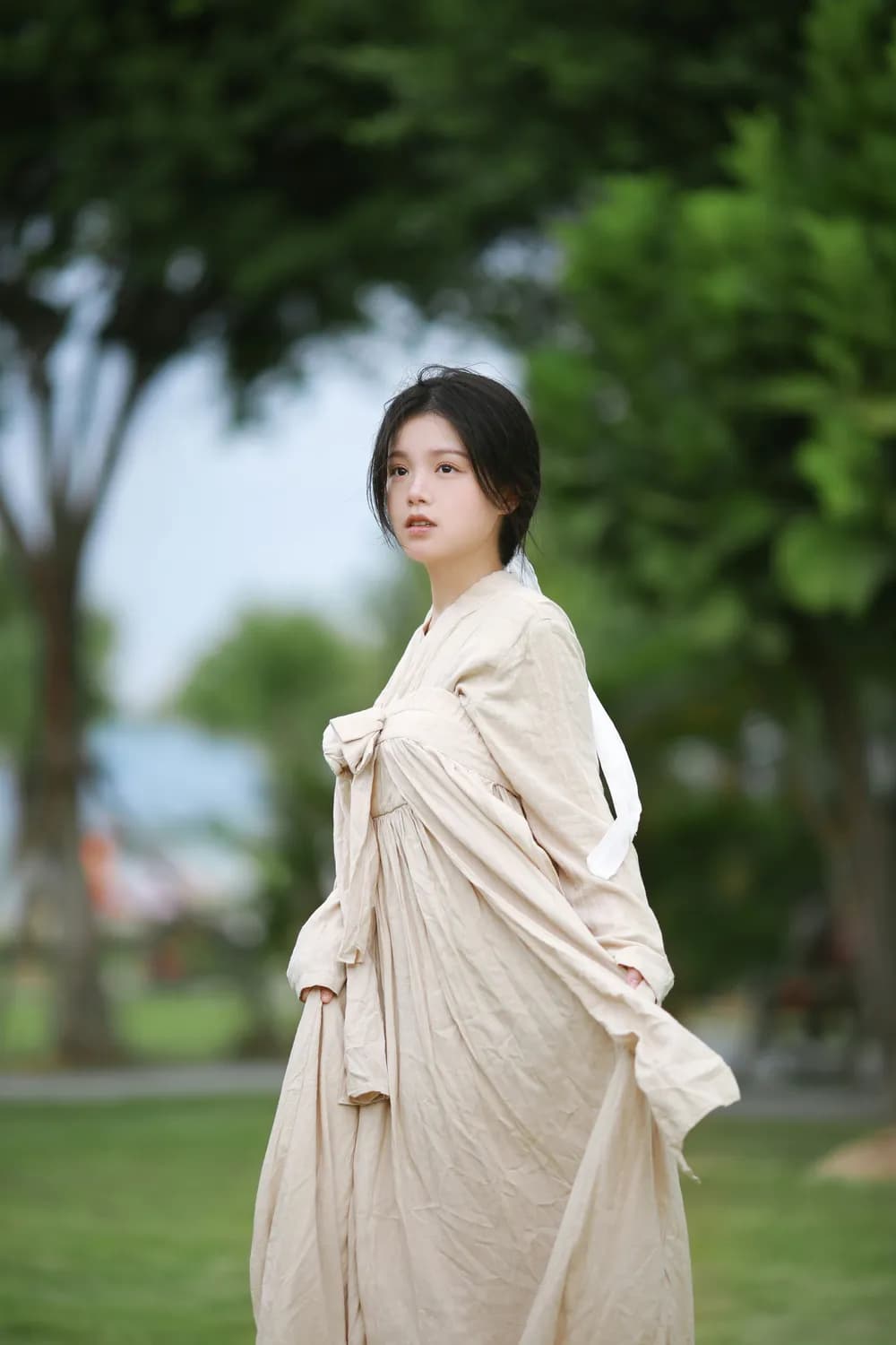 高圆圆演绎柳生飘絮：古装美人的江湖传奇