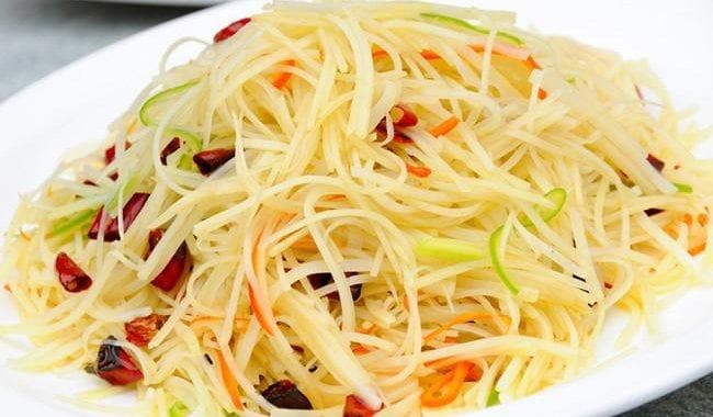 酸辣土豆丝的热量及营养成分