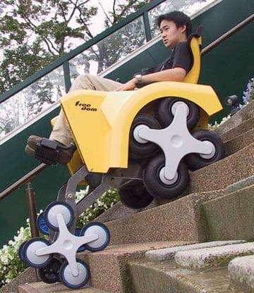 爬楼梯轮椅