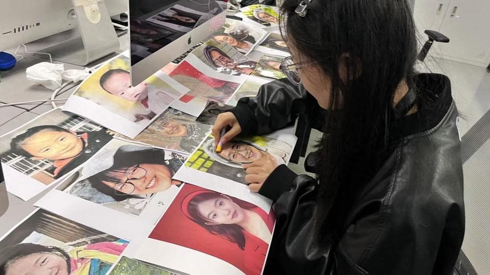 西安22岁女大学生用AI生成15组照片，演绎“女孩的一生”