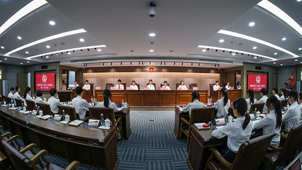 中学生模拟举行杨浦区人大常委会，全过程人民民主在青少年心中更加真实可感