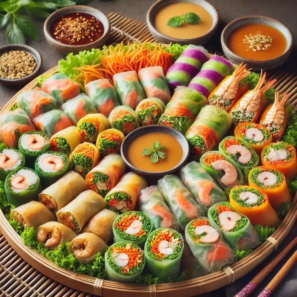 越南春卷的魅力，清爽、健康与越南美味的结合！