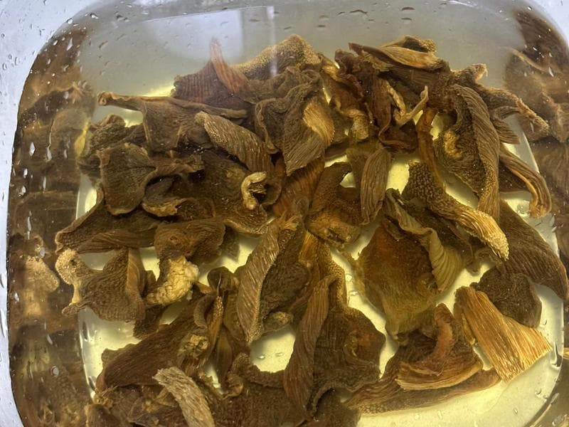 懒人泡发法：电饭锅保温泡发笋干