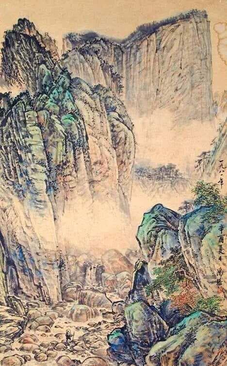 一文详解中国山水画构图艺术：从三远法到意境之美