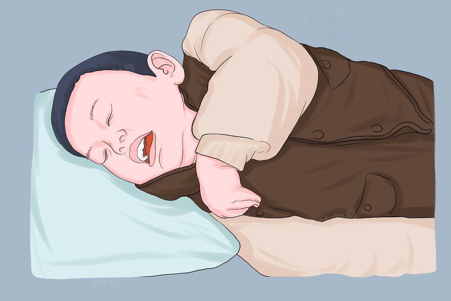 儿童张嘴呼吸挂什么科