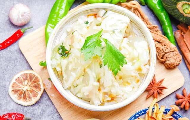 海菜凉粉的制作方法及食用技巧