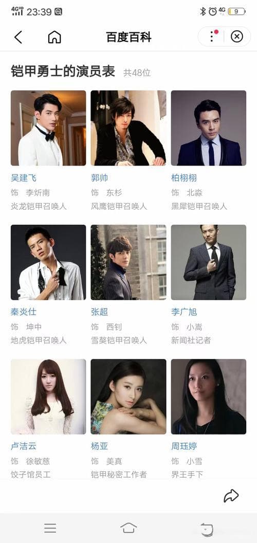 铠甲勇士角色表：正义之师的华丽篇章