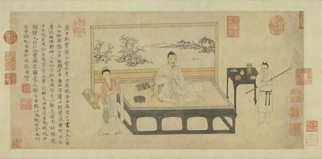 以画入书——论绘画因素对倪瓒晚年书风的影响