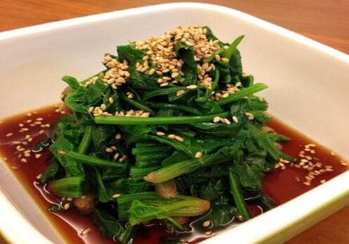 芝麻菠菜：简单三步，低卡高营养