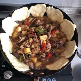老灶台同款！家庭版地锅鸡简易教程