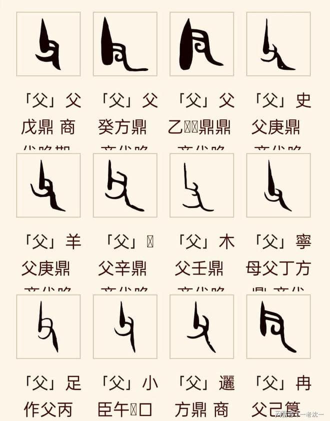“父”——一个“有历史有人文”的汉字